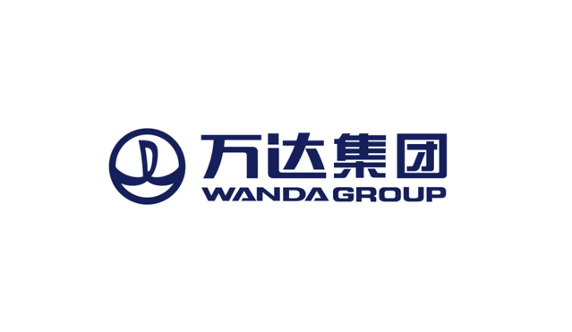 萬達(dá)集團(tuán)的Logo由藍(lán)色的“萬達(dá)”二字和英文名“Wanda”組成.png